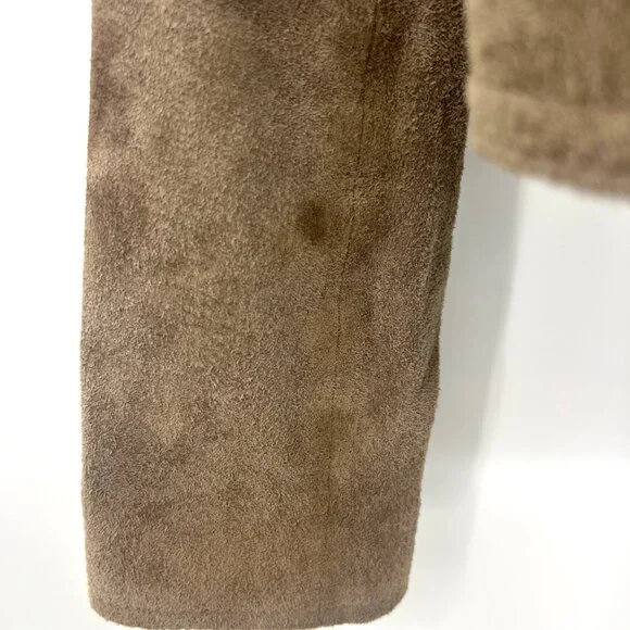 Blank NYC 100% Suede Leather Motorcycle Jacket Women's Small - Picture 2 of 5